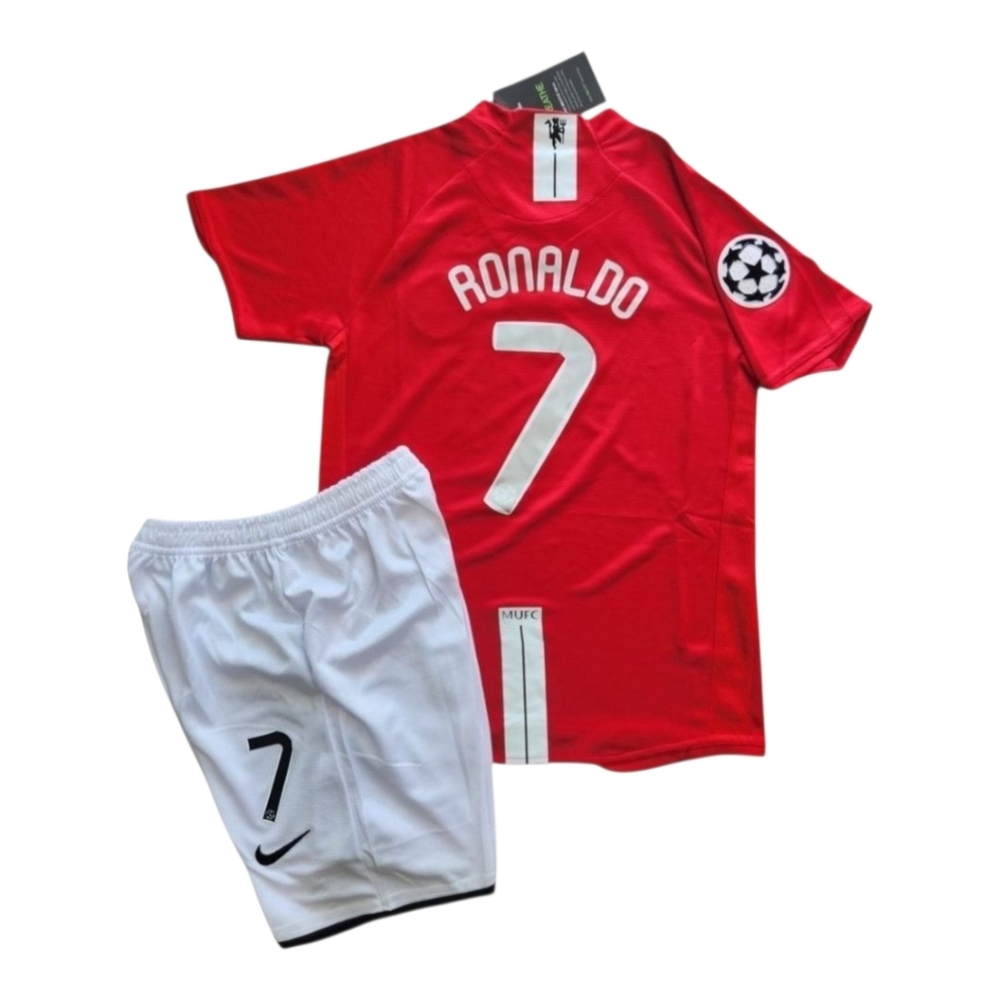 Manchester United Cristiano Ronaldo Soccer Set for Kids Home Champions League